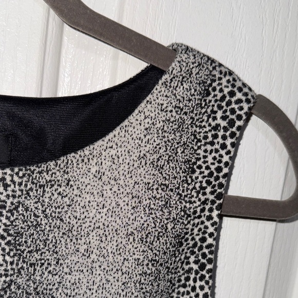 💰Nine West Elegant Black and White Sleeveless Dress - Picture 5 of 10